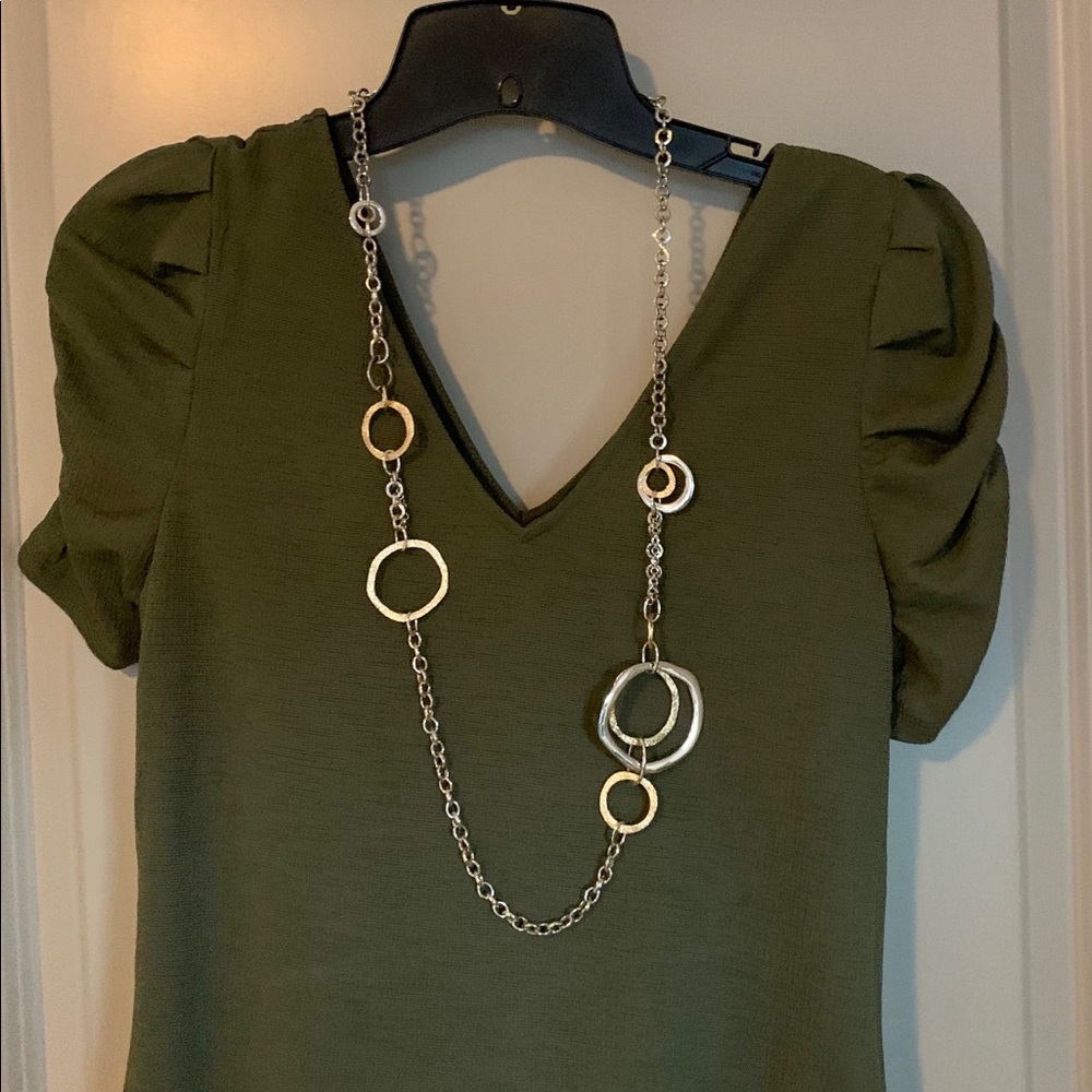Premier Design Two-tone chain necklace